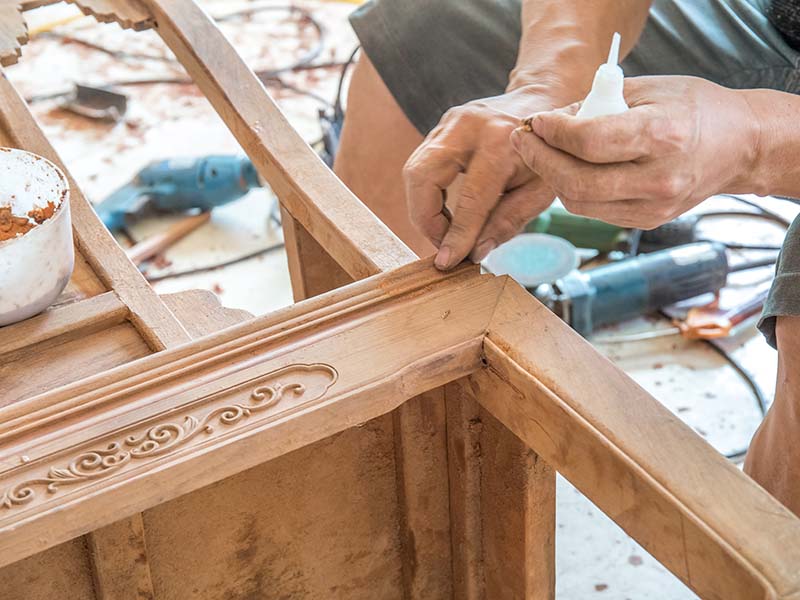 宝山旧家具翻新改色怎么做