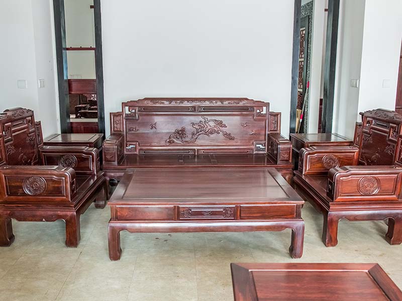 宝山红木家具维修费