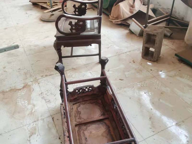 宝山老旧红木家具保养维修厂